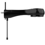 Chuveiro Elétrico Eletrônico 127V (110V) 5500w Preto Redondo Luka Equation - Imagem 3