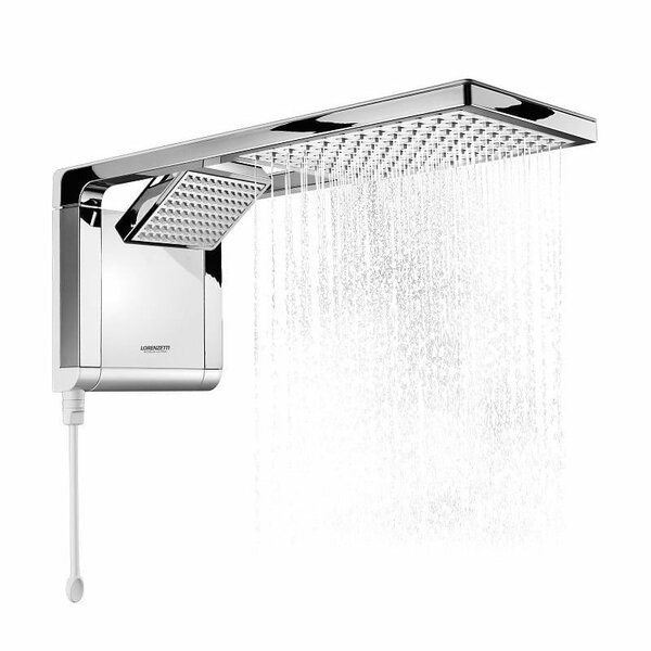 Chuveiro Lorenzetti Acqua Duo Ultra Eletrônico Branco/cromado 127v + Resistência - Imagem 4