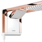 Chuveiro Lorenzetti Eletrônico Branco/Rose 220v - 7800w Acqua Duo - Imagem 3