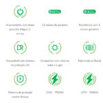 Chuveiro Zagonel Sublime Eletrônico Preto - Imagem 5