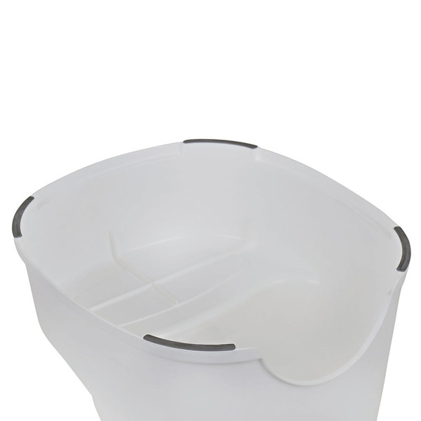 Degrau Burigotto Steppy 2 Em 1 Branco Com Cinza - Imagem 4