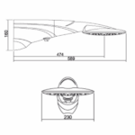 Ducha Advanced Turbo Eletronica 7500w/220v Lorenzetti - Imagem 2
