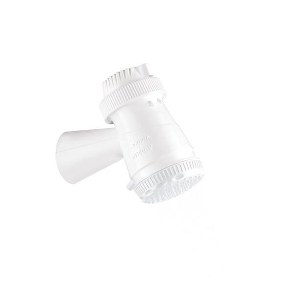 Ducha Eletrica Branca 3 Temperaturas 127v 5500w Componentes Metalicos E Sem Acessorios Tramontina