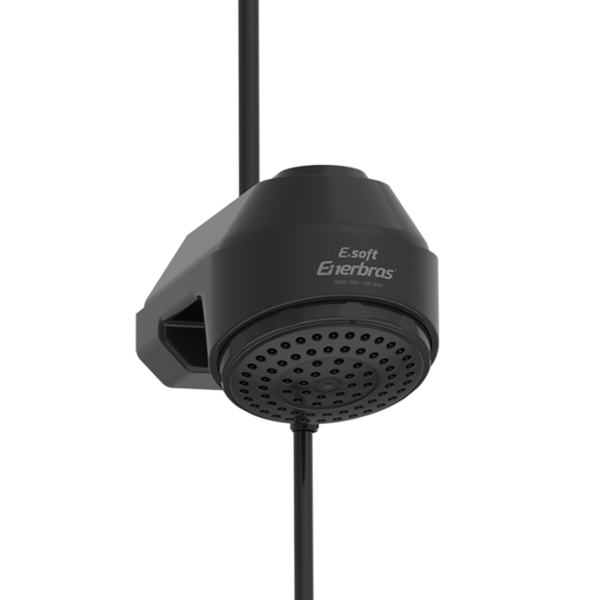 Ducha Eletrônica E-soft 5500w/110v Preto Enerbras - Imagem 3