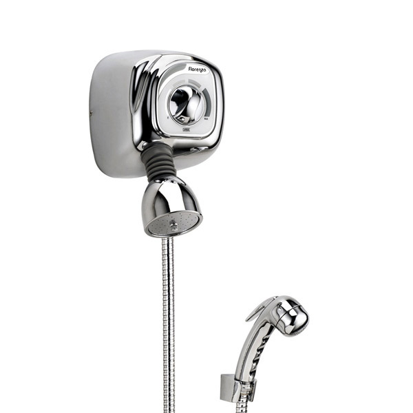 Chuveiro Elétrico Multitemperatura 220V 7800w Cromado Redondo Florenza Cardal - Imagem 4