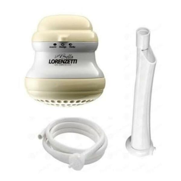 Ducha Loren Bello Ultra 3t 220v/4600w C/cano - Creme - Imagem 3