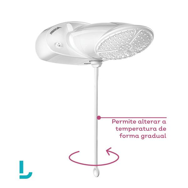 Ducha Lorenzetti Top Jet Tur Elet 6800w/220v - Imagem 4