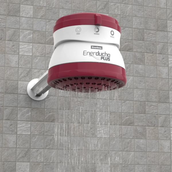 Enerducha Plus 127/5400w - Enerbras Vinho 3001-e/vl1 - Imagem 3