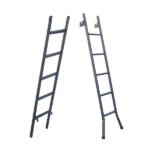 Escada 3 Em 1 Extensiva Em Chapa De Aço 13 E 7 Degraus 390cm - Imagem 5