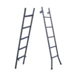 Escada 3 Em 1 Extensiva Em Chapa De Aço 9 E 5 Degraus 270cm - Imagem 3
