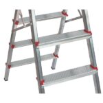 Escada Alumínio 03 Degraus + Banqueta Art Factory - Imagem 3