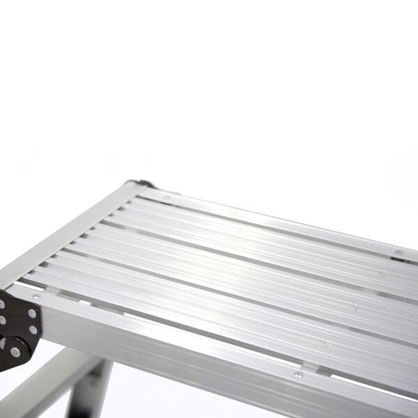 Escada Alumínio Dobrável Espaçofix Plataforma Banqueta 49 Cm - Imagem 3