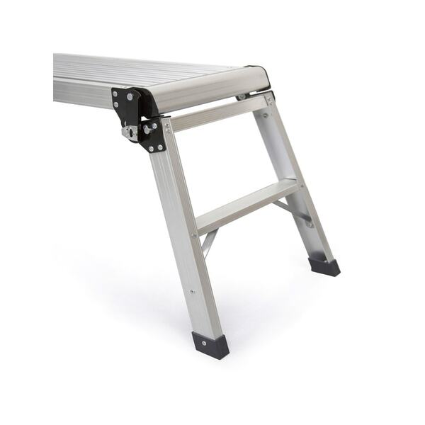 Escada Alumínio Dobrável Espaçofix Plataforma Banqueta 49 Cm - Imagem 5