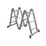 Escada Alumínio Multifuncional 8 Em 1 Espaçofix 4x3