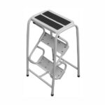 Escada Banqueta Dobrável 3 Degraus Antiderrapante Reforçada - Imagem 3