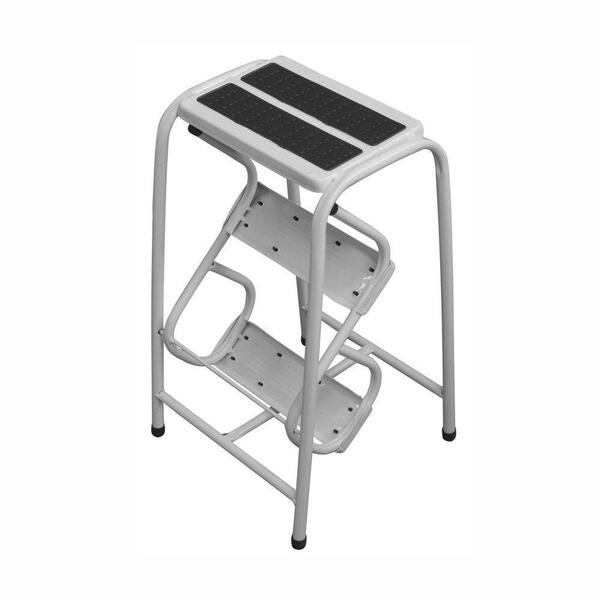 Escada Banqueta Dobrável 3 Degraus Antiderrapante Reforçada - Imagem 3