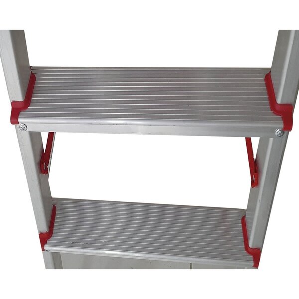 Escada De Alumínio 3 Degraus Prática Art Factory - Imagem 3