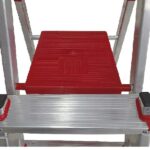 Escada De Alumínio 4 Degraus Duplos Linha Prática - Imagem 5