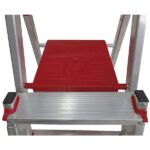 Escada De Alumínio 5 Degraus Duplos Linha Prática - Imagem 6