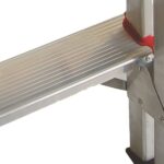 Escada De Alumínio Art Factory 09 Degraus Com Corrimão Duplo - Imagem 3