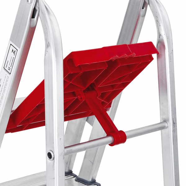 Escada De Alumínio Dupla 6 Degraus Natural 120kg Reisam - Imagem 5