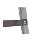 Escada Doméstica Aluminio 6 Degraus Natural 120 Kg Reisam - Imagem 5