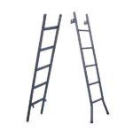 Escada Extensiva 3 Em 1 Metalon 40x20mm 7 E 14 Degraus 187cm - Imagem 3