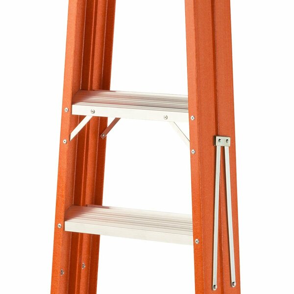 Escada Fibra De Vidro Residencial Patamar Especial - D-graal Raf- 02 - 0,88 Mts - Imagem 2