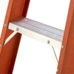 Escada Fibra De Vidro Tesoura Duplo Acesso Em Alumínio - Taf Taf-05 - Imagem 4