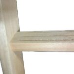 Escada Madeira Eucalipto Alongável 2 Partes 9 Degraus - Volpato, Tamanho: 9 Degraus - Imagem 7