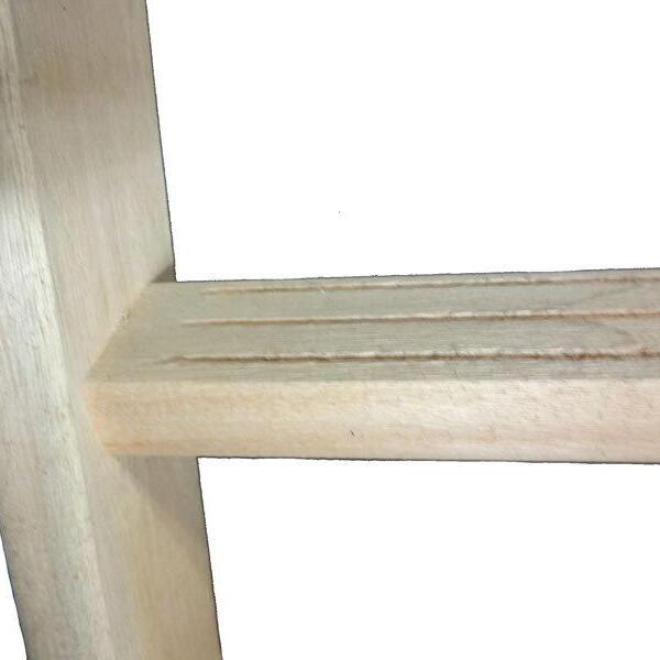 Escada Madeira Eucalipto Alongável 2 Partes 9 Degraus - Volpato, Tamanho: 9 Degraus - Imagem 7