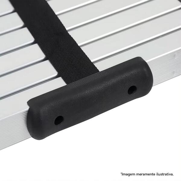 Escada Telescópica Aluminio Fortt 3.8m 13 Degraus - Eta01-3.8m - Imagem 7