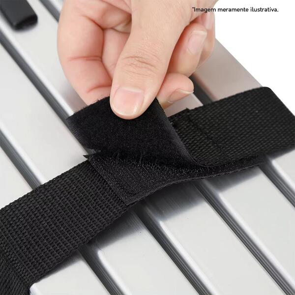 Escada Telescópica Aluminio Fortt 5m 8+8 Degraus - Eta01-5m - Imagem 3