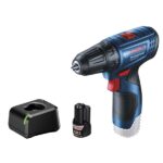 Furadeira e Parafusadeira a Bateria Bosch com Carregador e Bateria 12V 3/8" GSR 120-Li