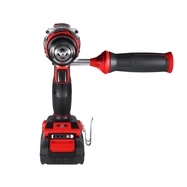 Furadeira e Parafusadeira de Impacto a Bateria Einhell com Punho Auxiliar 18V 1/2" TE-CD 18/48 Li-i Solo Bivolt - Imagem 6