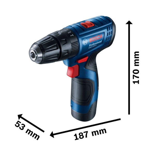 Furadeira e Parafusadeira de Impacto a Bateria Bosch com Bateria 12V 3/8" GSB 120-Li - Imagem 6