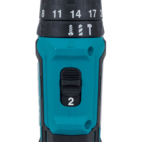 Kit Furadeira e Parafusadeira de Impacto HP333DWYX3 12V e Aspirador 12V CL106FDZW Makita - Imagem 9