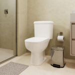 Kit Vaso Sanitário com Caixa Acoplada e Assento Branco Duplo Acionamento 3/6L Saída Vertical Lille Sensea - Imagem 2