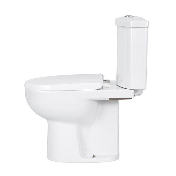 Kit Vaso Sanitário com Caixa Acoplada e Assento Branco Duplo Acionamento 3/6L Saída Vertical Luna Speciale Icasa - Imagem 5