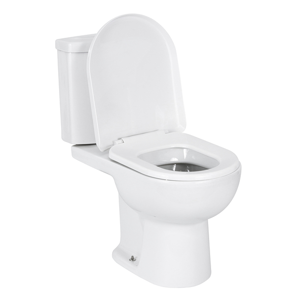 Kit Vaso Sanitário com Caixa Acoplada e Assento Branco Duplo Acionamento 3/6L Saída Vertical Luna Speciale Icasa - Imagem 3