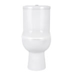 Kit Vaso Sanitário com Caixa Acoplada e Assento Branco Duplo Acionamento 3/6L Saída Vertical Luna Speciale Icasa - Imagem 4