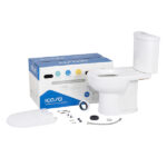 Kit Vaso Sanitário com Caixa Acoplada e Assento Branco Duplo Acionamento 3/6L Saída Vertical Luna Speciale Icasa - Imagem 2