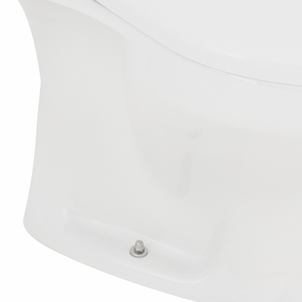 Kit Vaso Sanitário com Caixa Acoplada e Assento Branco Duplo Acionamento 3/6L Saída Vertical Ravena Deca - Imagem 8