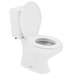 Kit Vaso Sanitário com Caixa Acoplada e Assento Branco Duplo Acionamento 3/6L Saída Vertical Ravena Deca - Imagem 4