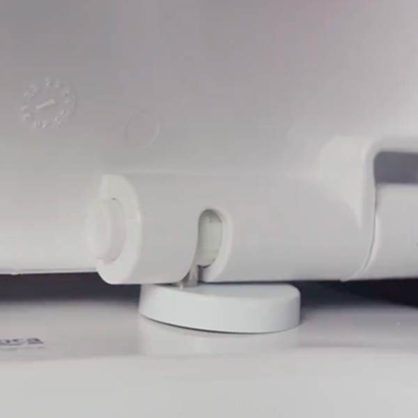 Kit Vaso Sanitário com Caixa Acoplada e Assento Branco Duplo Acionamento 3/6L Saída Vertical Square Roca - Imagem 8