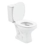 Kit Vaso Sanitário com Caixa Acoplada e Assento Branco Duplo Acionamento 3/6L Saída Vertical Aspen Deca - Imagem 8