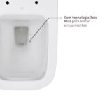 Kit Vaso Sanitário com Caixa Acoplada Branco 3/6L Vertical Gali Docol - Imagem 10