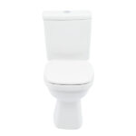 Kit Vaso Sanitário com Caixa Acoplada e Assento Branco Duplo Acionamento 3/6L Saída Vertical Like Celite - Imagem 4