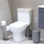 Kit Vaso Sanitário com Caixa Acoplada e Assento Branco Duplo Acionamento 3/6L Saída Vertical Lille Sensea - Imagem 9