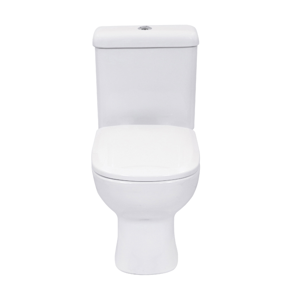 Kit Vaso Sanitário com Caixa Acoplada e Assento Branco Duplo Acionamento 3/6L Saída Vertical Lille Sensea - Imagem 4